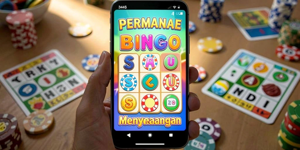 Tampilan gameplay Bingo yang menarik dan penuh warna.