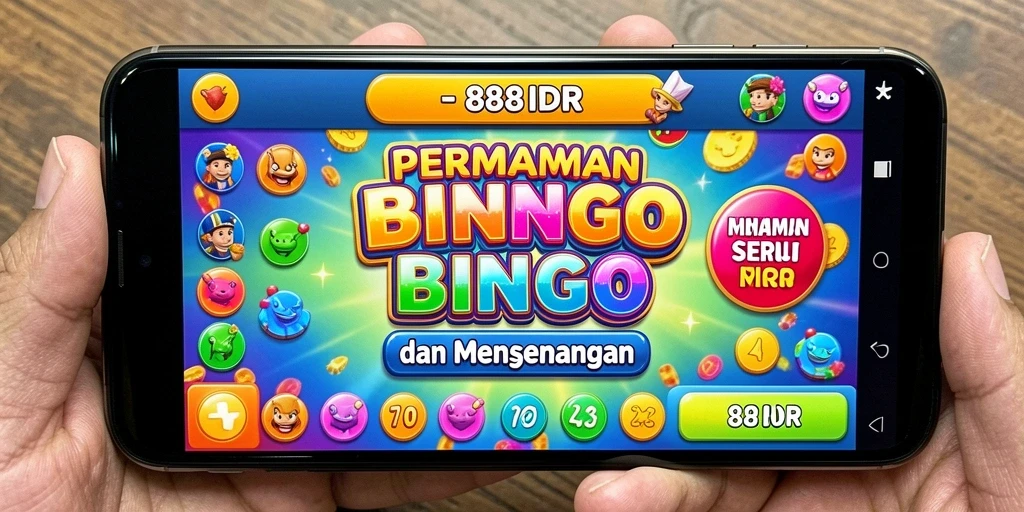 Screenshot gameplay 888IDR yang menampilkan suasana permainan Bingo yang seru.