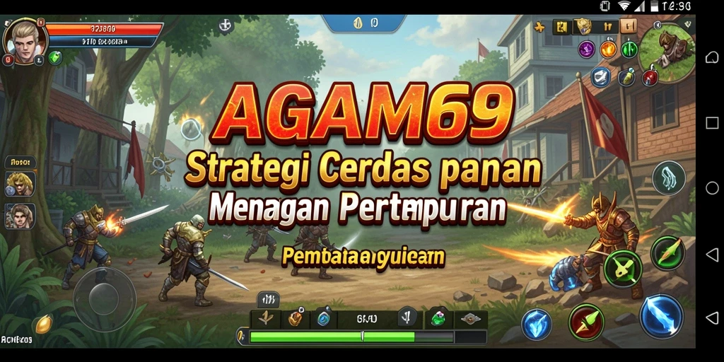 Tampilan gameplay AGAM69 dengan strategi taktis yang menarik.