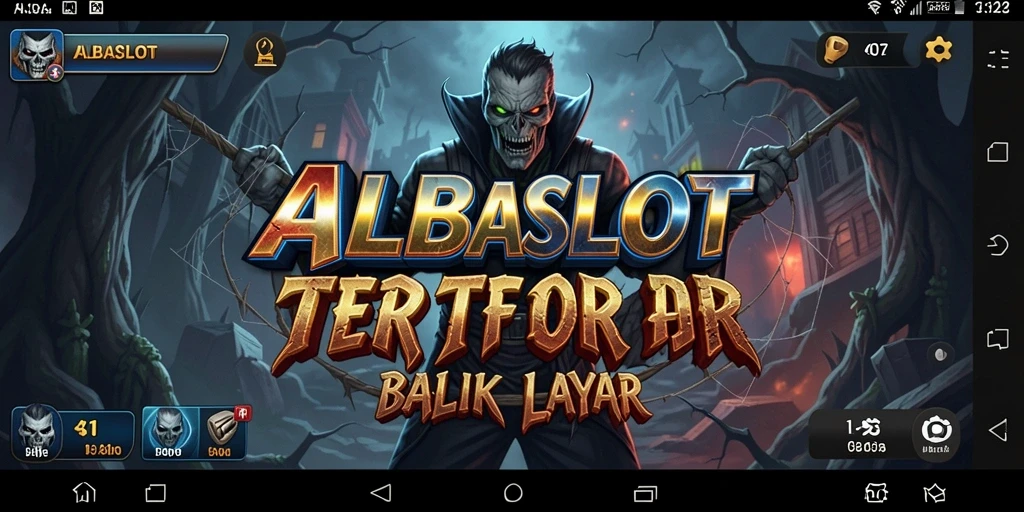 Tangkapan layar dari gameplay ALBASLOT yang mencekam dan penuh ketegangan.