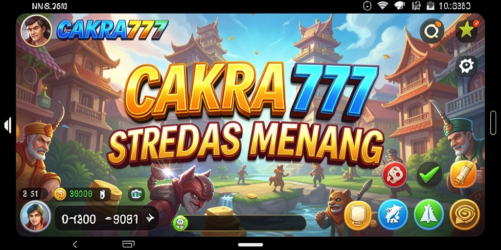 Tampilan gameplay menarik dari CAKRA777 yang menunjukkan strategi dalam aksi.