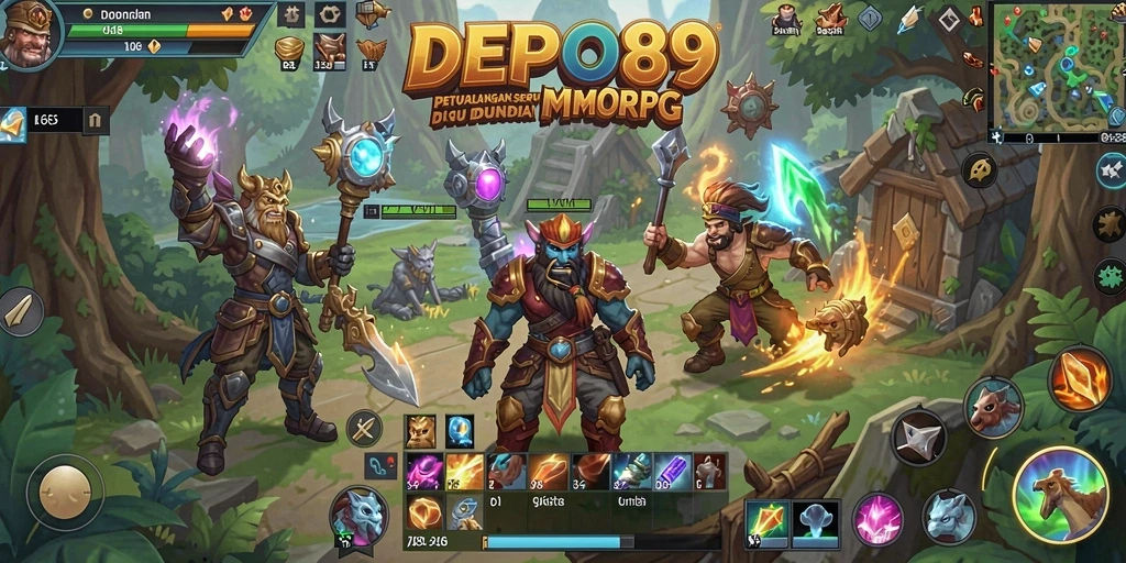 Gameplay seru dalam dunia DEPO89 yang penuh petualangan.