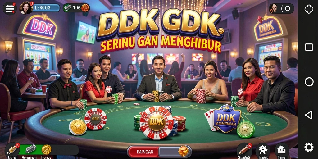 Tampilan menarik dari gameplay kasino di DKK yang menampilkan berbagai pilihan permainan.