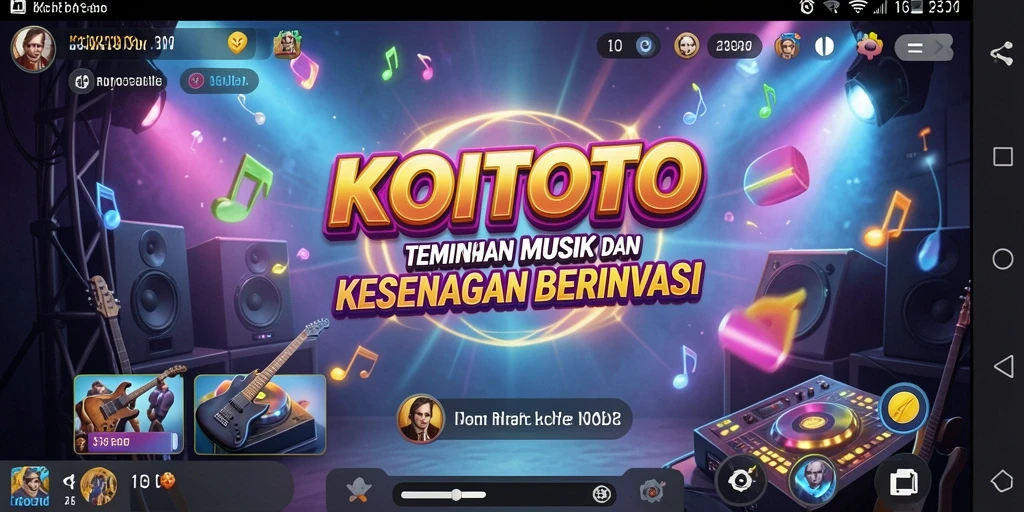 Screenshot menampilkan gameplay KOITOTO yang menarik dan interaktif.