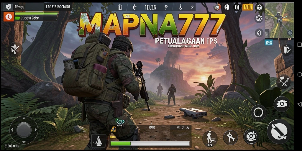 Screenshot utama gameplay TPS yang mendebarkan