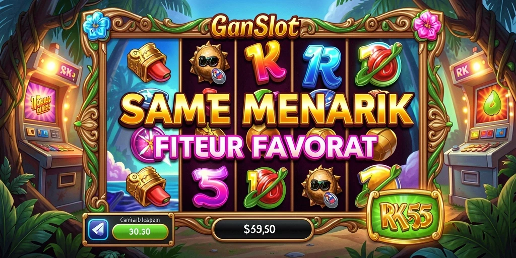 Tampilan screenshot RK55 menampilkan gameplay Slot yang mengasyikkan.