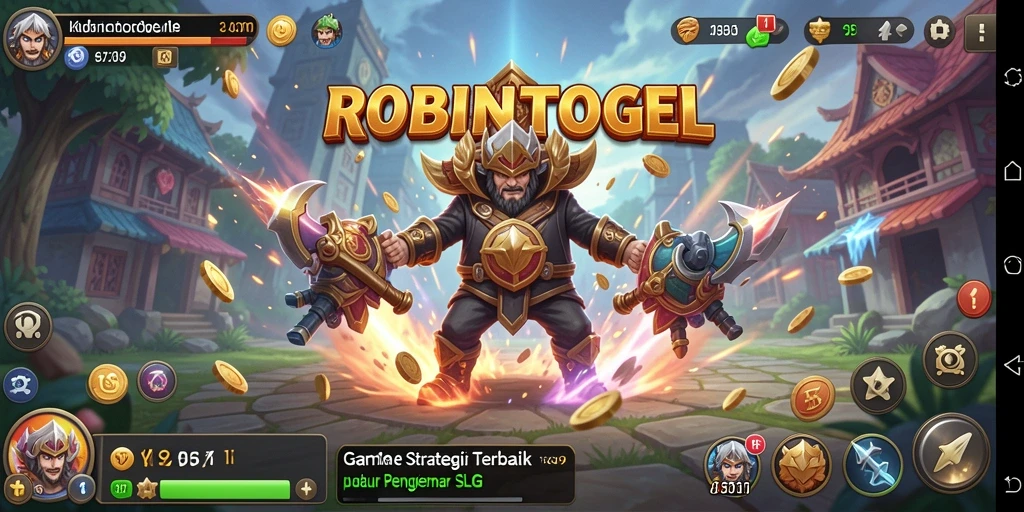 Tangkapan layar gameplay <strong>ROBINTOGEL</strong> dengan aksi pertarungan yang mendebarkan.