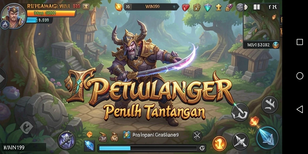 Tampilan gameplay WIN199 yang mendebarkan dan penuh aksi.